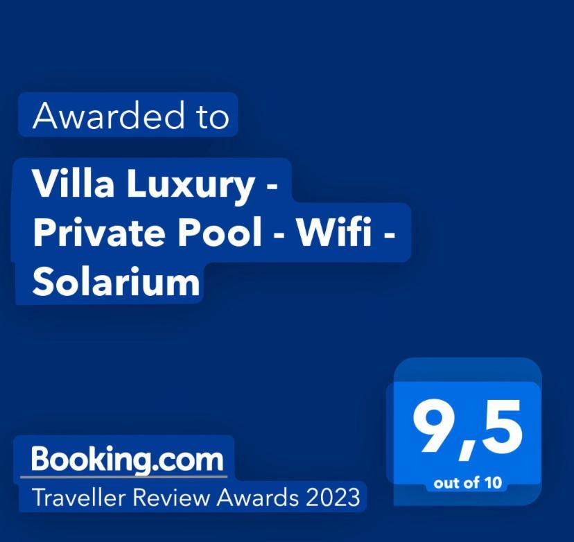 Villa Luxury - Private Pool - Wifi - Solarium Alicante Luaran gambar